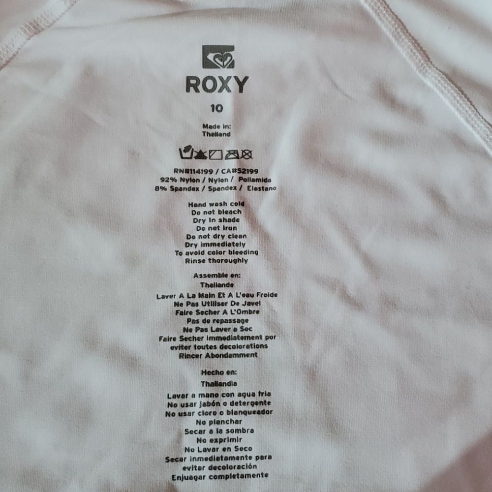 Roxy Rashguard top - Picture 4 of 6
